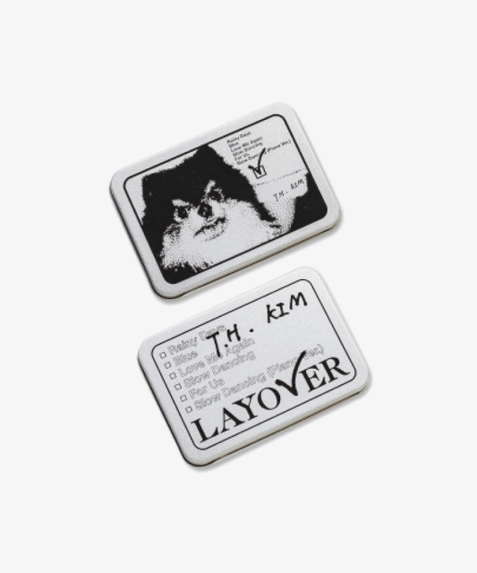 [BTS] V : Layover : Tin Case Sticker Set