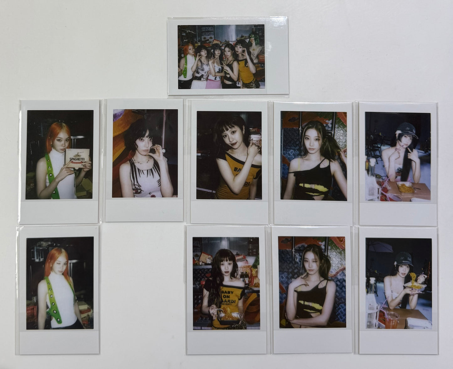 [LUCKY DRAW EVENT] [LE SSERAFIM] Spaghetti : Polaroid POB Photocard