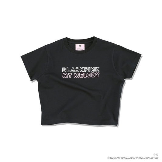[BLACKPINK] Blackpink x My Melody : Cropped T-Shirt