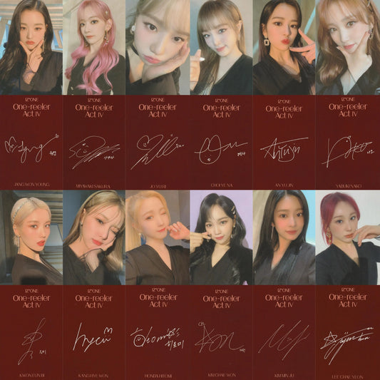 [IZ*ONE] One Reeler Act IV Special Photocard