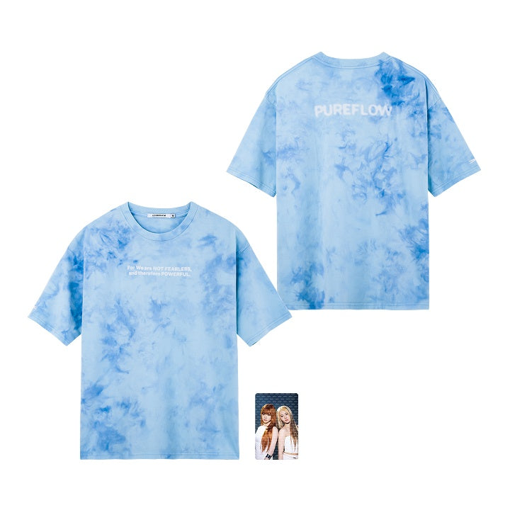 [LE SSERAFIM] Tour : Pureflow Japan : Tie-Dye T-Shirt (Blue)