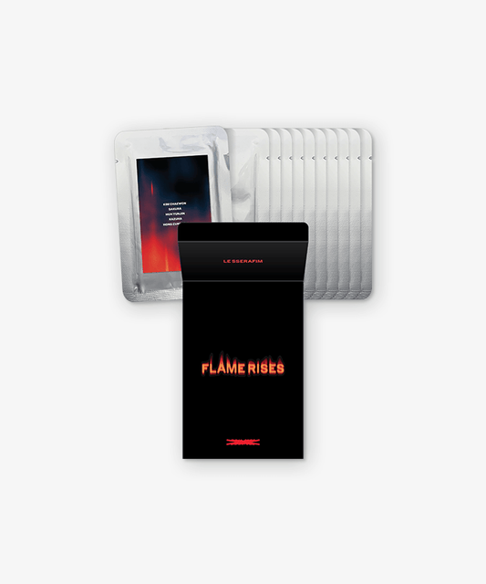 [LE SSERAFIM] Tour : Flame Rises : Mini Photocard Set