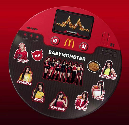 [BABYMONSTER] Mcdonald's Sticker