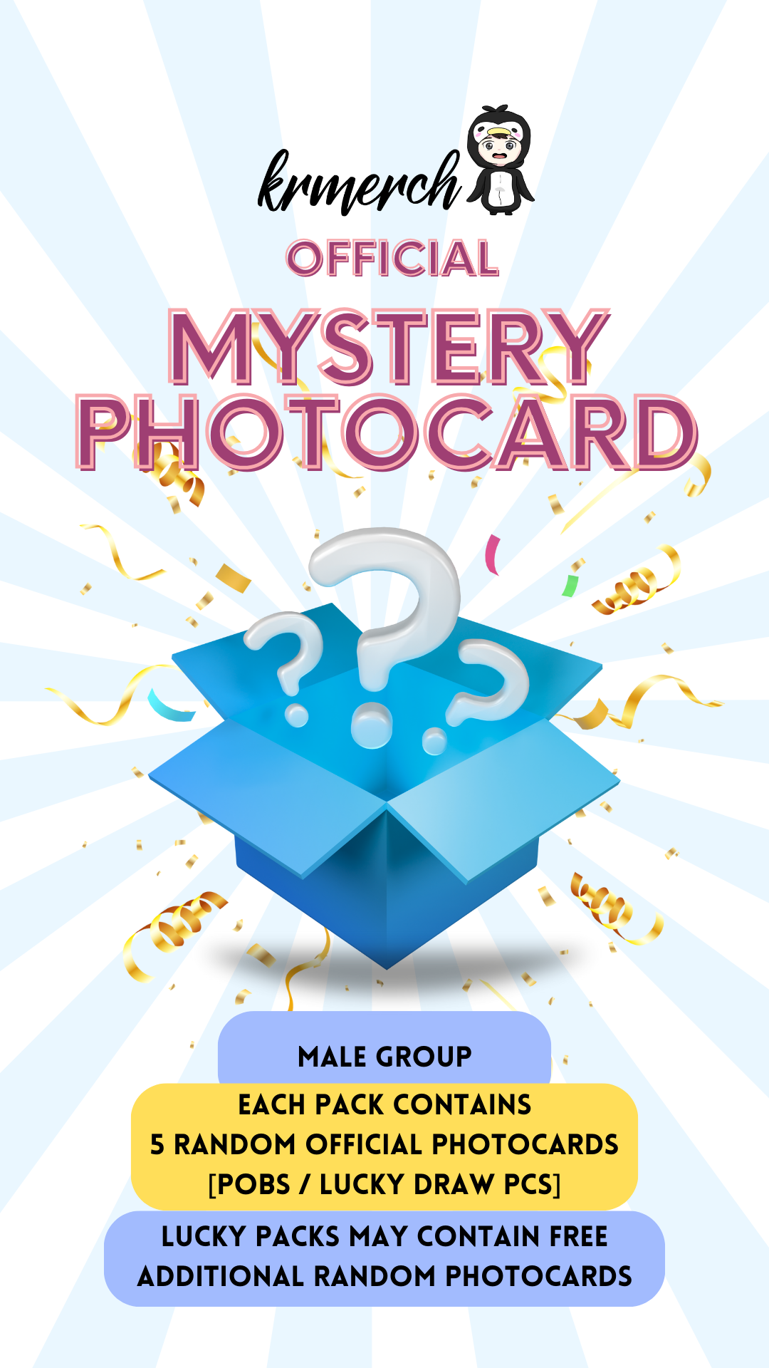 [MYSTERY PHOTOCARD] Random Official Mystery Photocard