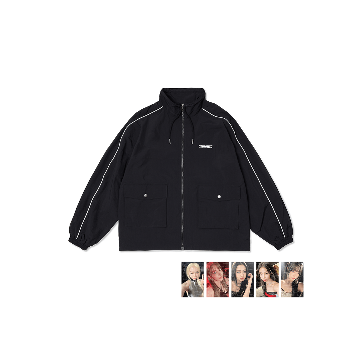 [LE SSERAFIM] 2025 TOUR : EASY CRAZY HOT : Jacket (Black)