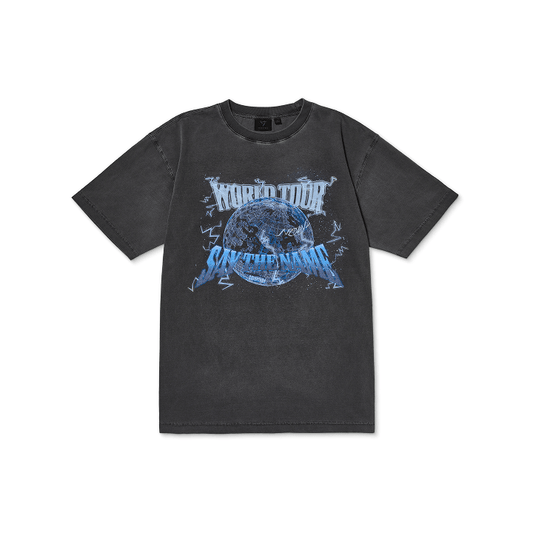 [SEVENTEEN] World Tour : NEW_ : S/S T-Shirt (Dark Grey)