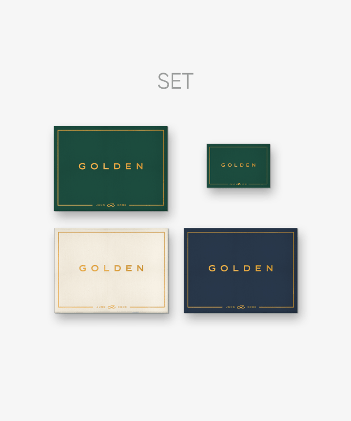 [BTS] Jungkook : Golden : Set + Weverse Albums Ver.