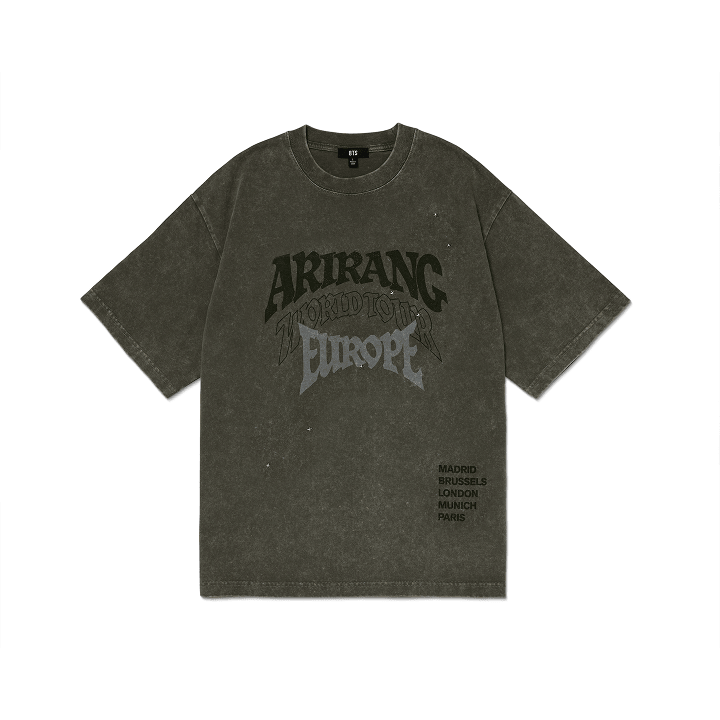 [BTS] World Tour : Arirang : S/S T-Shirt (Europe)