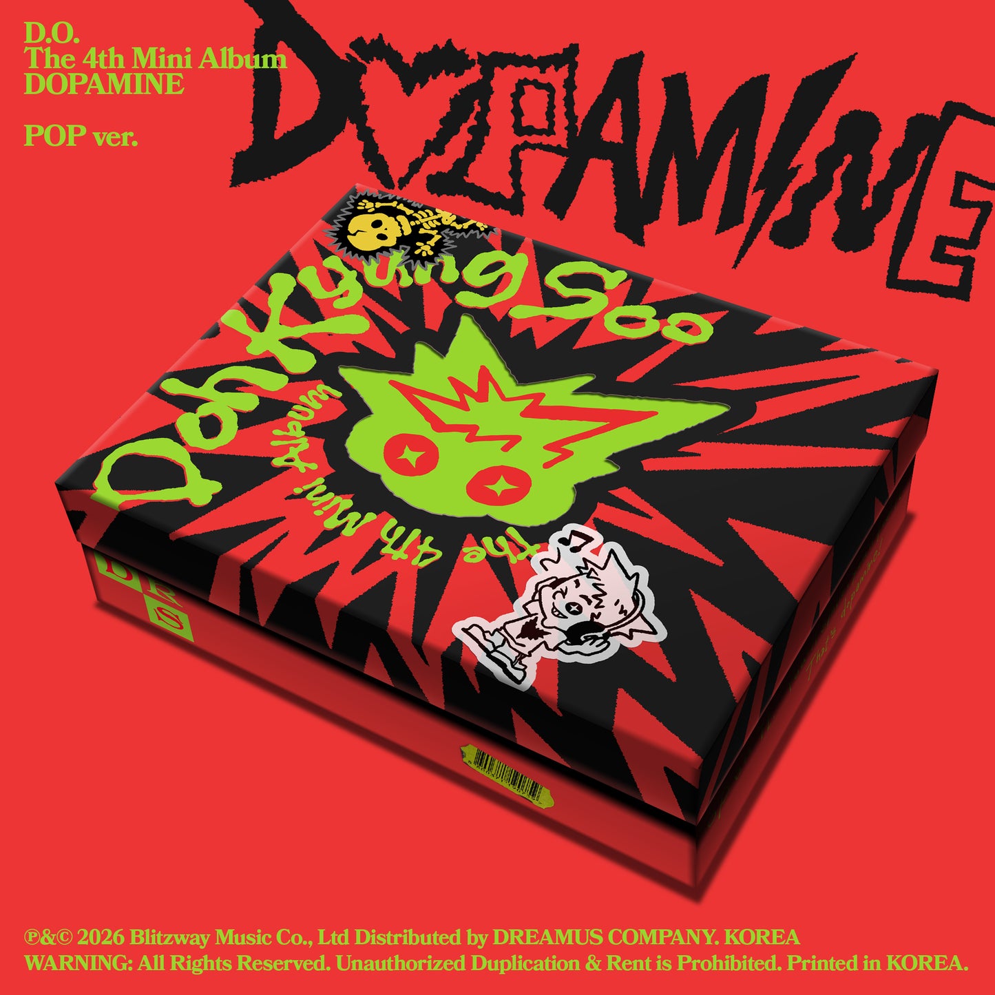[EXO] D.O. : Do Kyungsoo : Dopamine