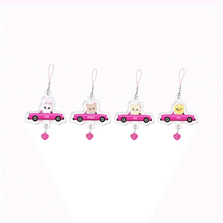 [BLACKPINK] Character Airtube Keyring