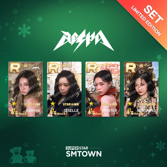 [LUCKY DRAW EVENT] [AESPA] STAR+ING Winter Superstar Photocard