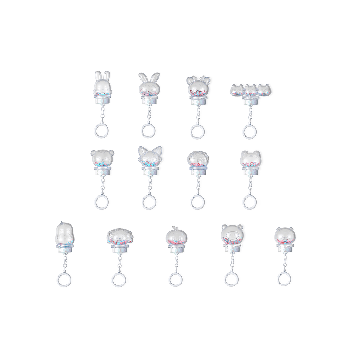 [SEVENTEEN] World Tour : NEW_ : Miniteen Lightstick Parts Keyring