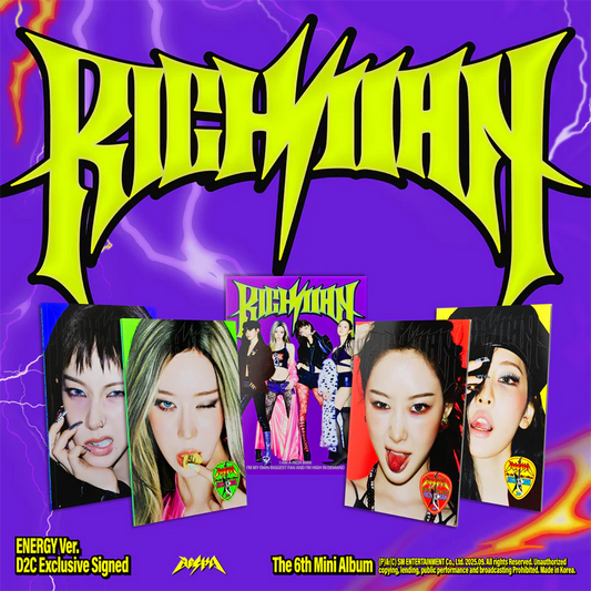 [AESPA] Rich Man : Rich Man Energy Ver : Signed Ver
