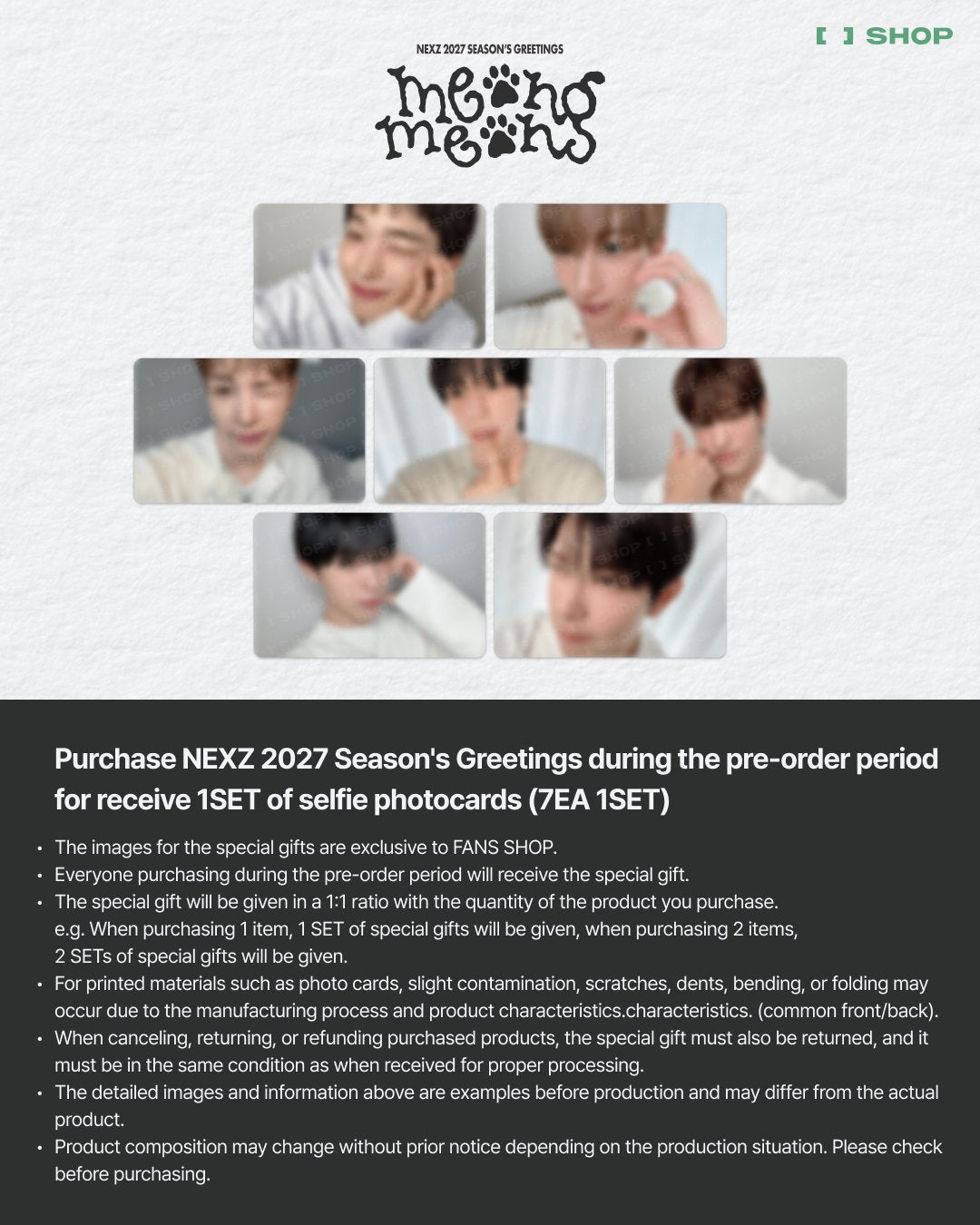 [NEXZ] 2027 Season's Greetings (MEONG MEONG)
