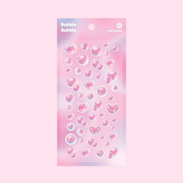 [DUCKYWORLD] Pink Bubble Sticker