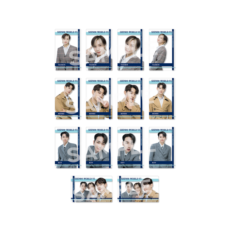 [SHINEE] SHINEE WORLD VI [PERFECT ILLUMINATION] JAPAN FINAL LIVE in TOKYO DOME : Clear Photocard