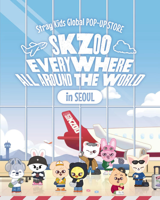 [STRAY KIDS] SKZOO Everywhere All Around The World in Seoul : Pop Up Store MD