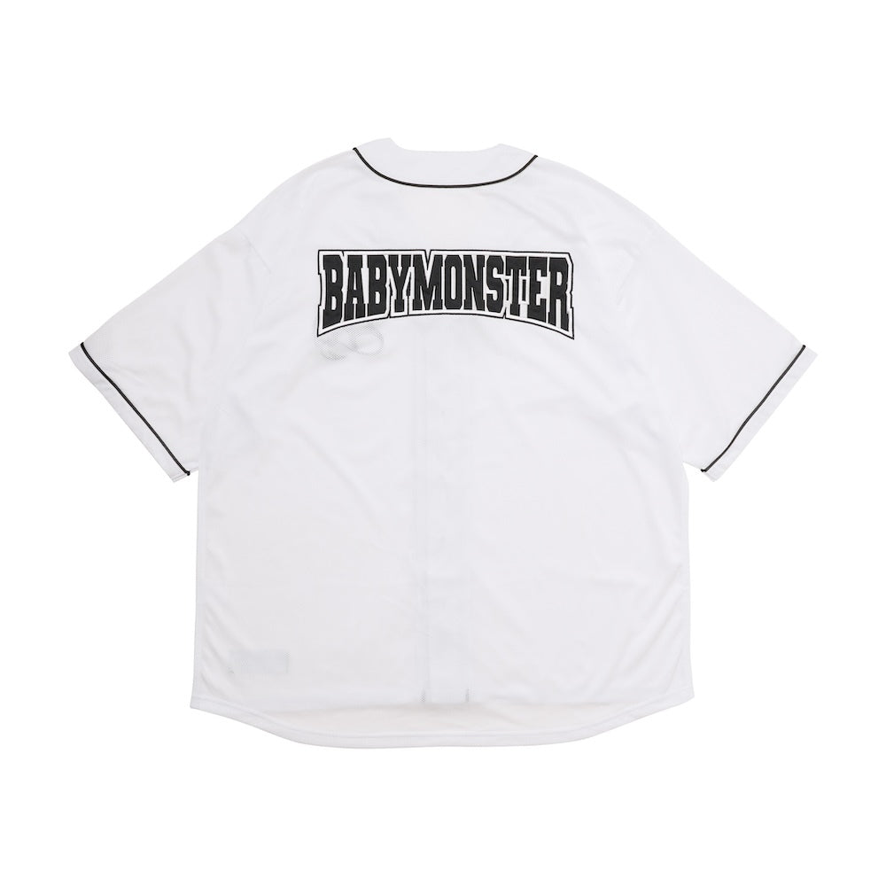 Babymonsterベースボールシャツ＜25 SUMMER＞ XL 白未開封 BABYMONSTER] Baseball Shirt <25 SUMMER> – krmerch