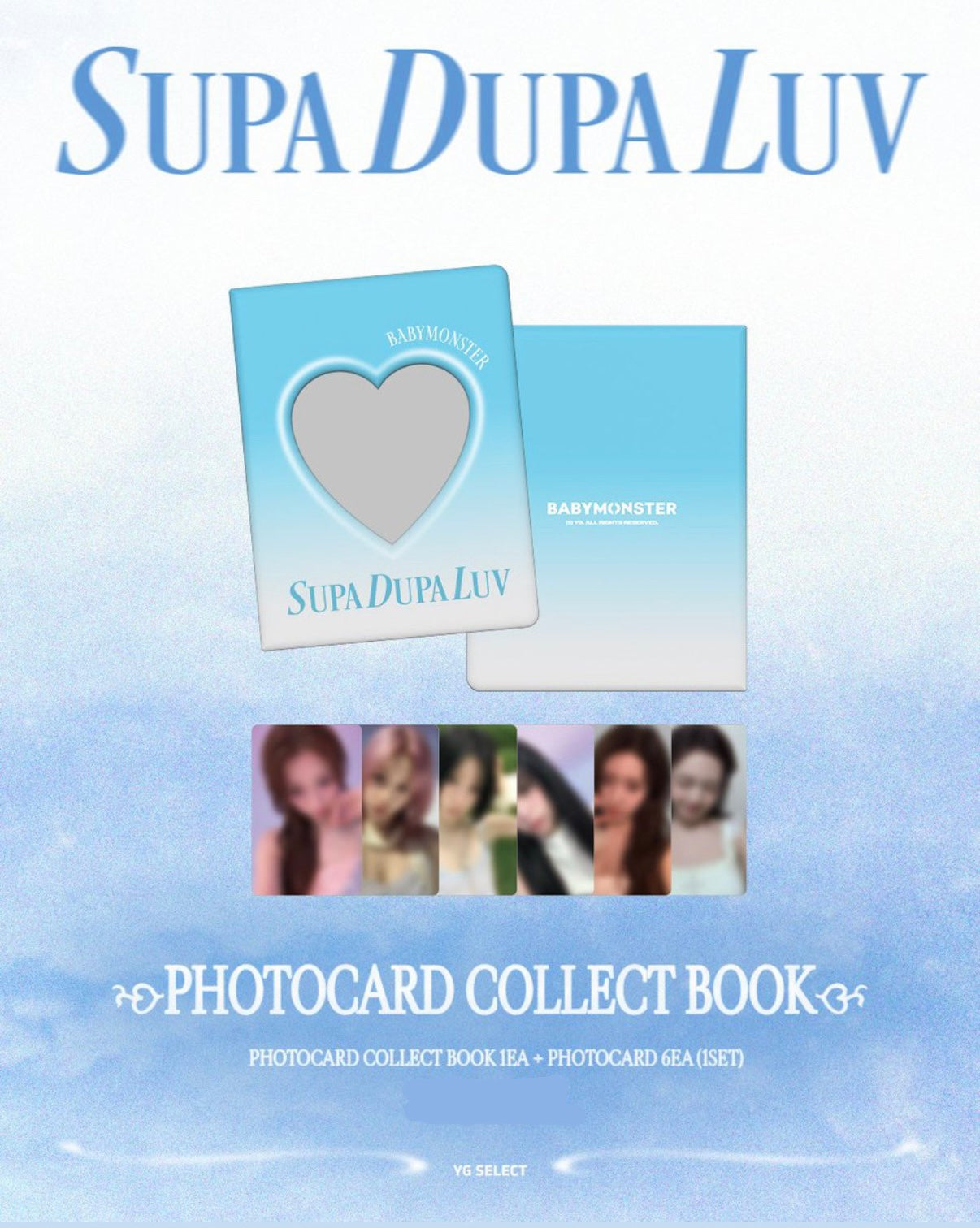 BABYMONSTER] We Go Up : Supa Dupa Luv : MD – krmerch