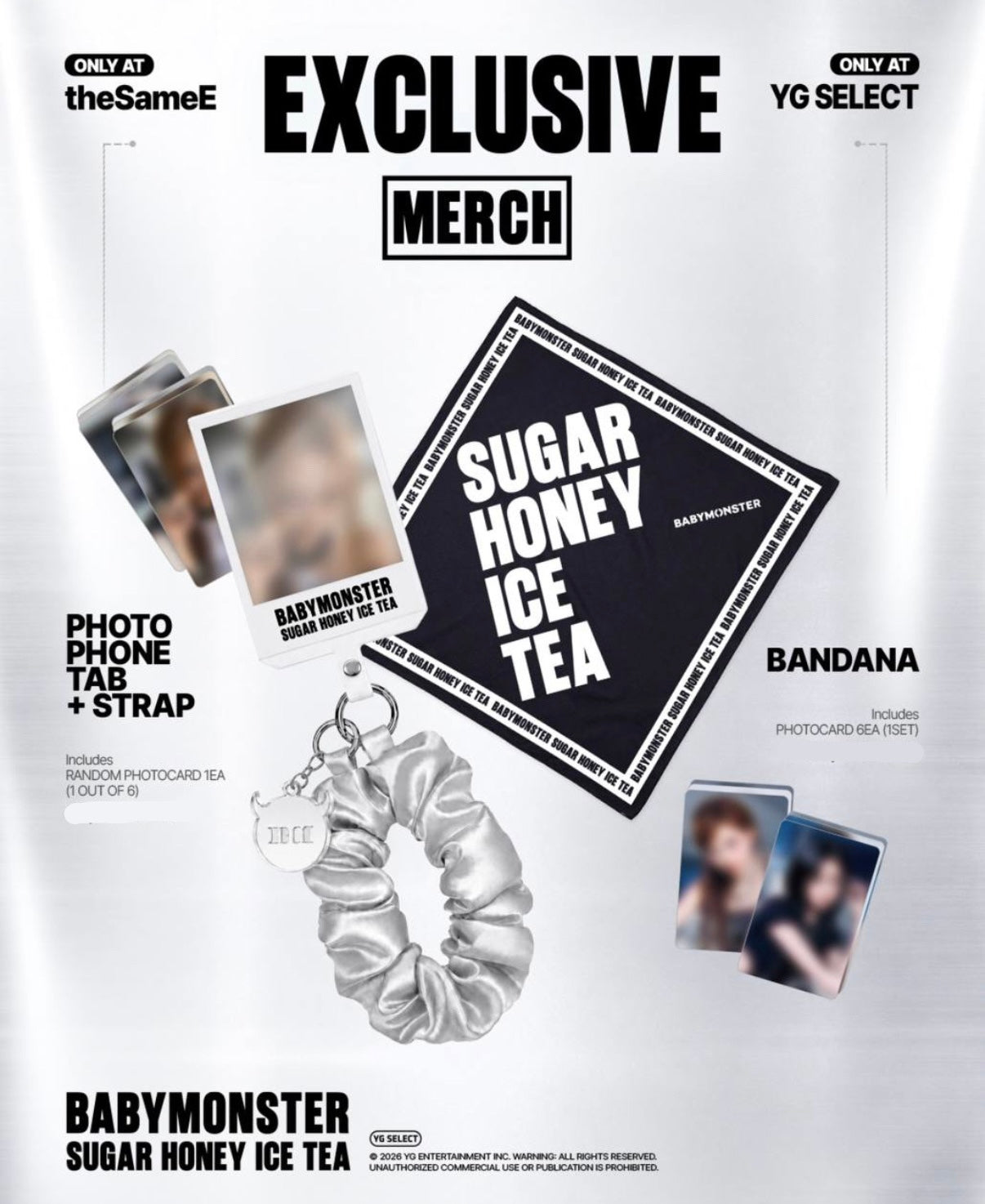 [BABYMONSTER] Sugar Honey Ice Tea : Official MD