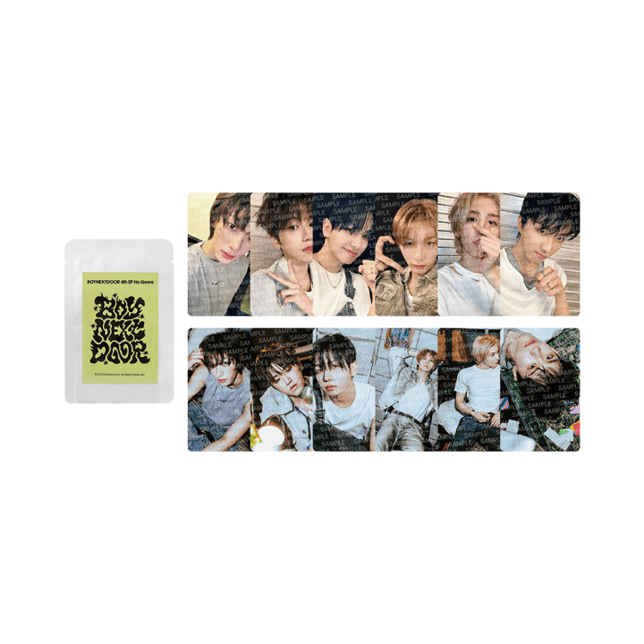 [BOYNEXTDOOR] No Genre : Random Trading Card Set