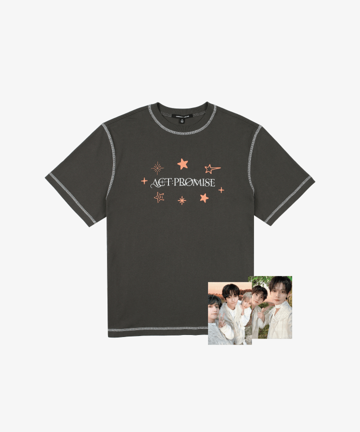 [TXT] World Tour : <Act : Promise> : S/S T-Shirt (Grey)