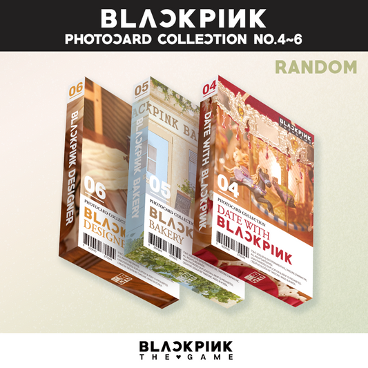 [BLACKPINK] The Game Photocard Collection (No. 4-6)