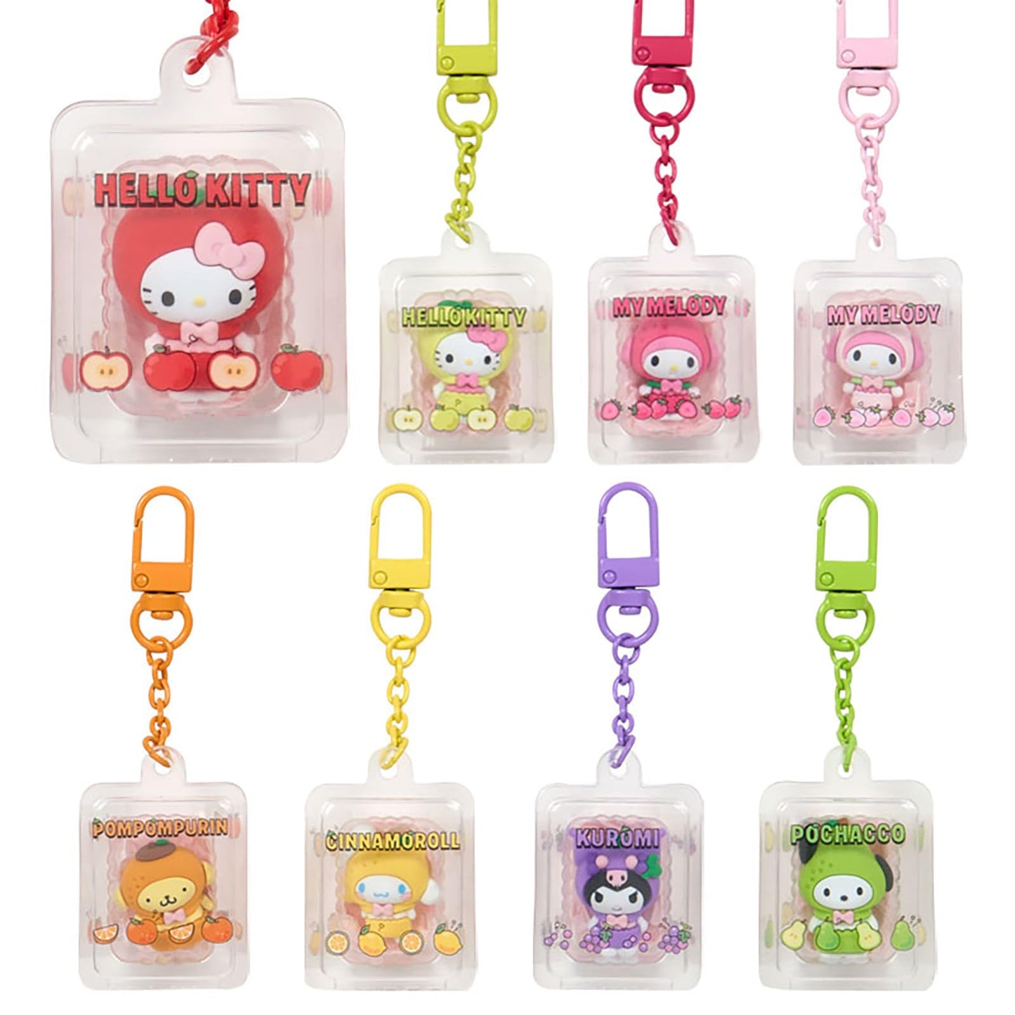 [SANRIO] Secret Keychain : Fruits