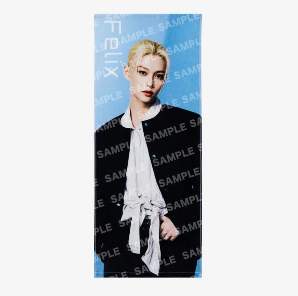 [STRAY KIDS] Run It : Japan : Photo Face Towel