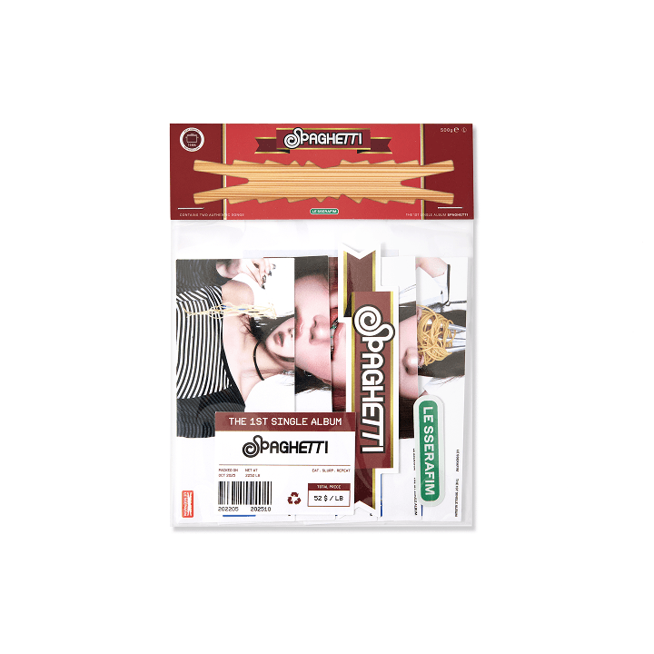 [LE SSERAFIM] Spaghetti : Sticker Set (A)