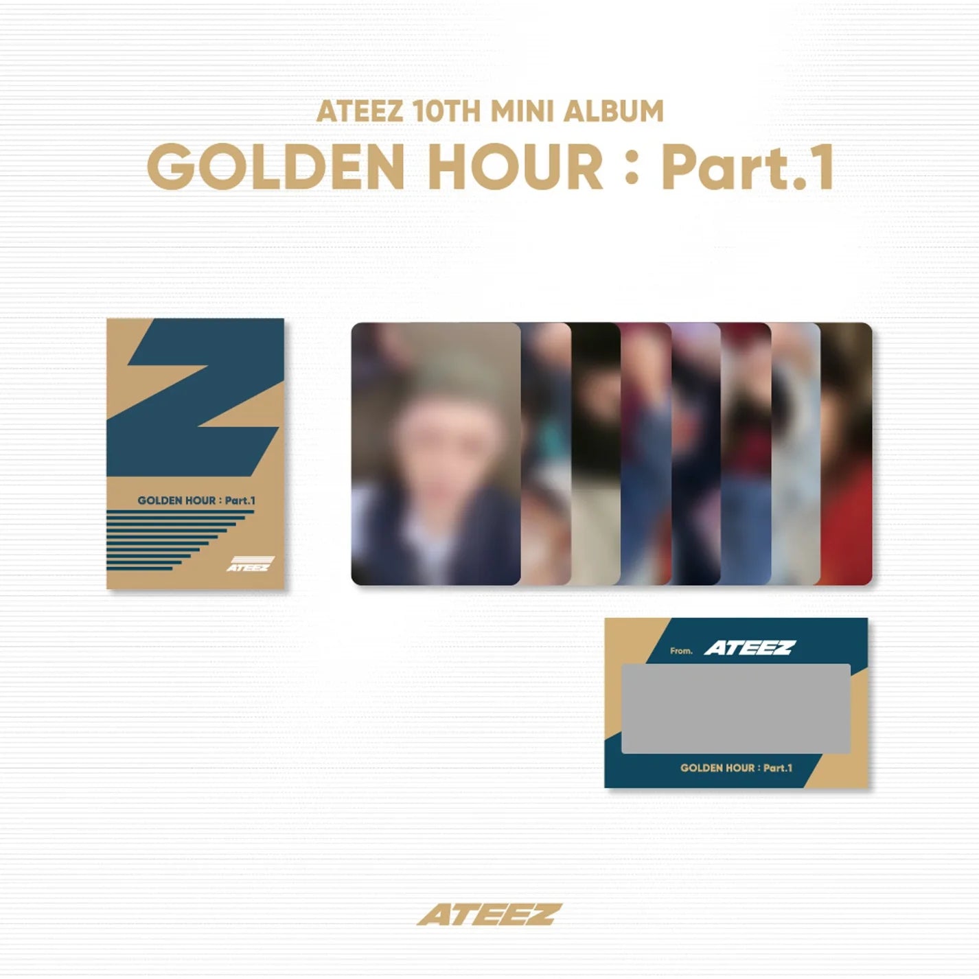 [ATEEZ] GOLDEN HOUR : Part.1 : Pop Up Exhibition & Store : 1st/2nd Line Up MD