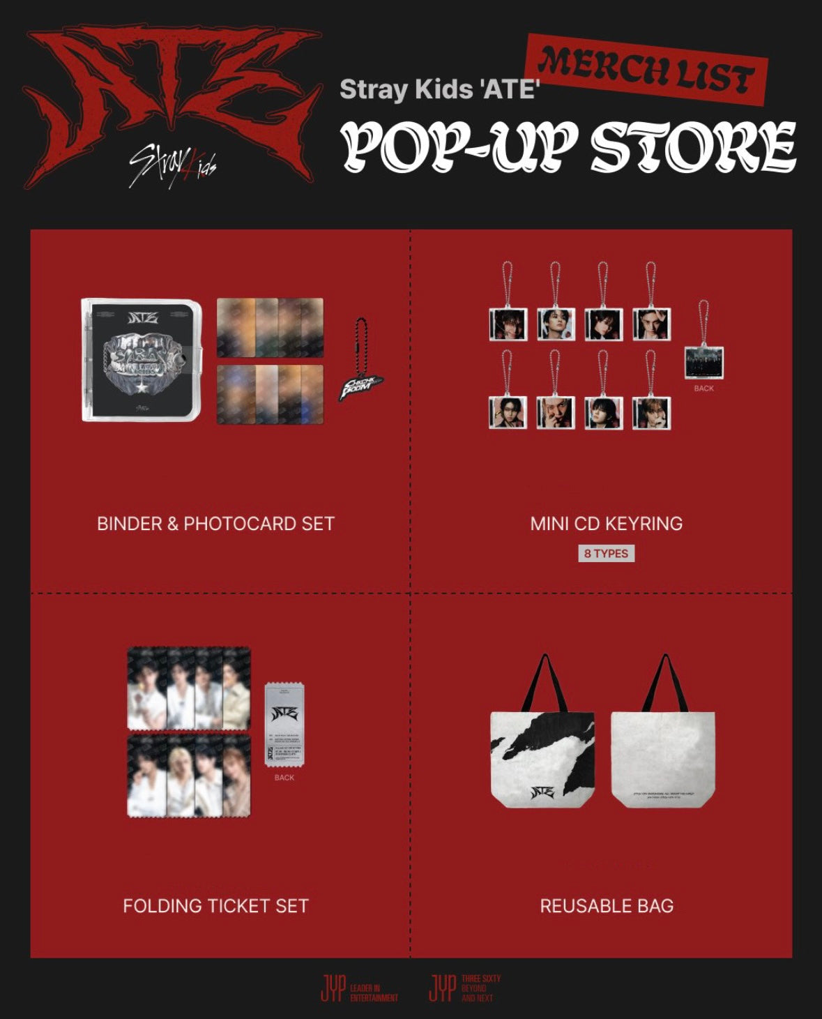 [STRAY KIDS] Ate : Pop Up Store : Online Sales MD