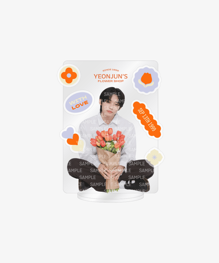 [TXT] Yeonjun : Flower Shop : DIY Acrylic Stand