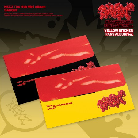 [NEXZ] Saucin' : Sticker Fans Albums Ver