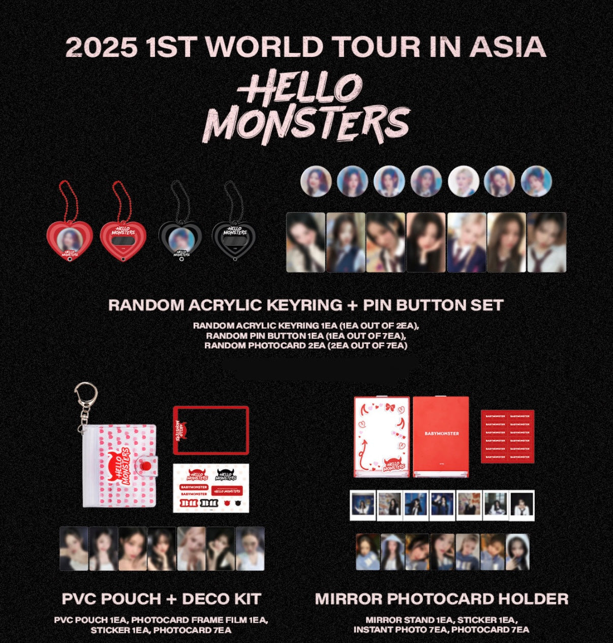 BABYMONSTER] Hello Monsters 2025 1st World Tour In Asia Official