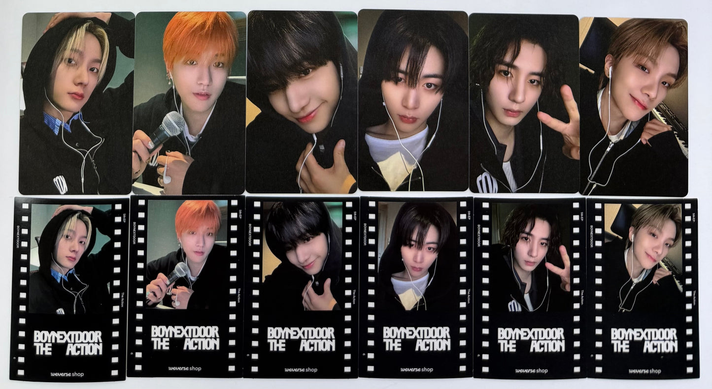 [LUCKY DRAW EVENT] [BOYNEXTDOOR] The Action : Weverse 2.0 POB Photocard
