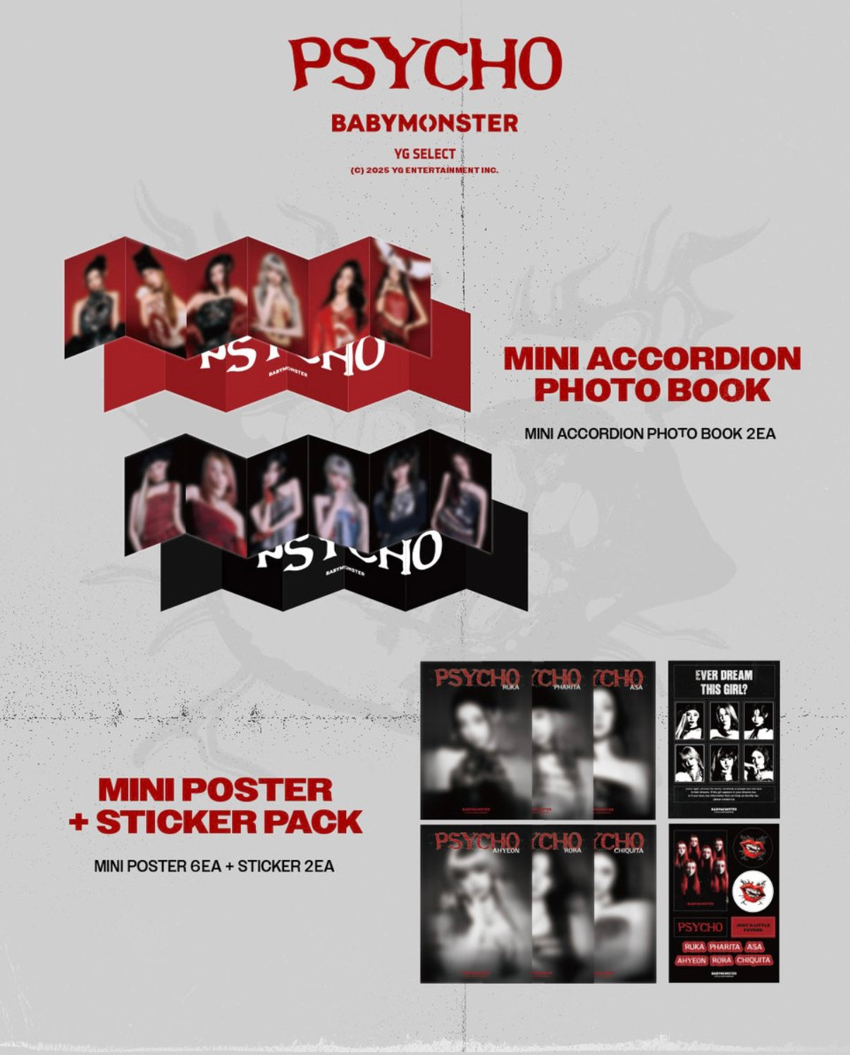 [BABYMONSTER] We Go Up : Psycho : MD