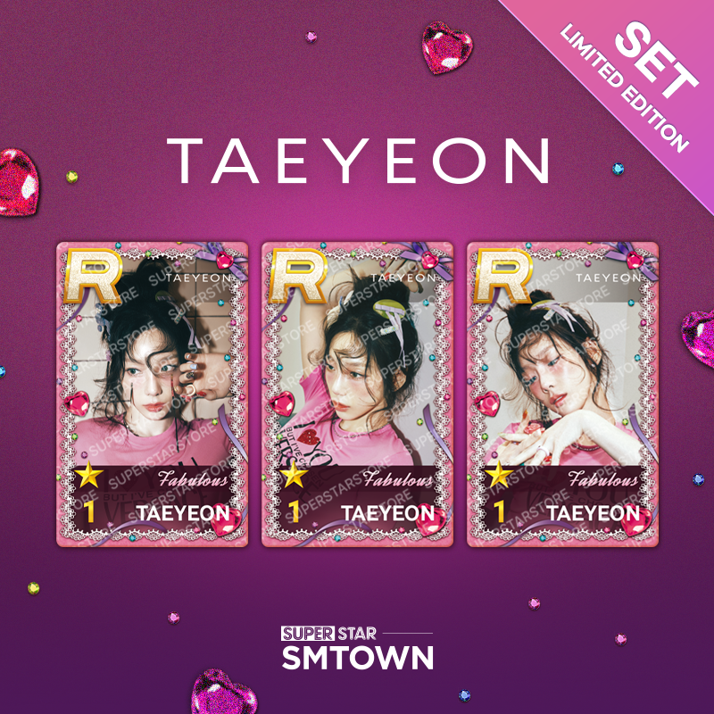 [LUCKY DRAW EVENT] [SNSD Girls Generation] Taeyeon : Best 1 Superstar Photocard