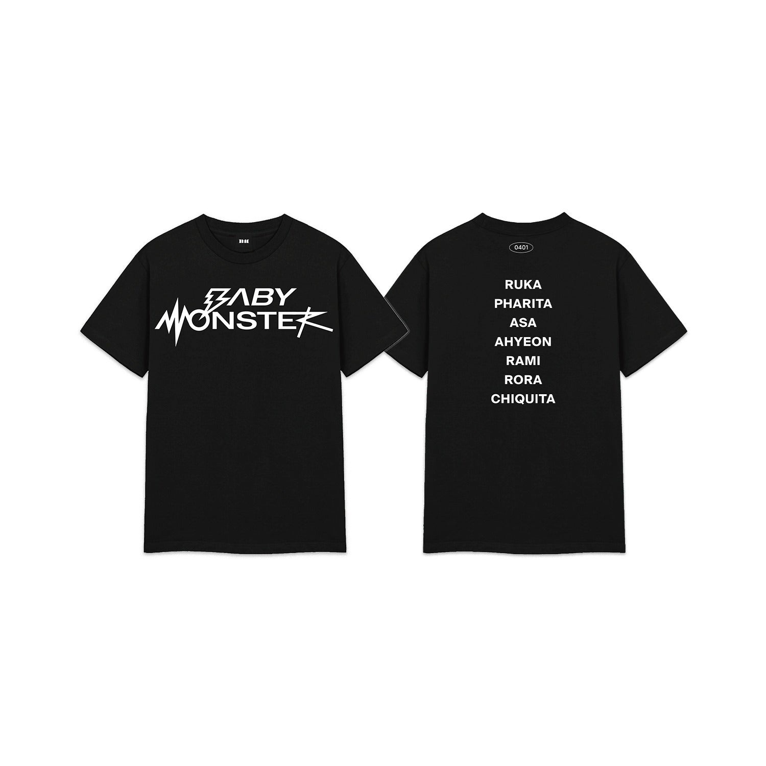 BABYMONSTER SEE YOU THERE スタッフ クルー Tシャツ BABYMONSTER] See You There : Special Edition : Logo T-Shirt – krmerch