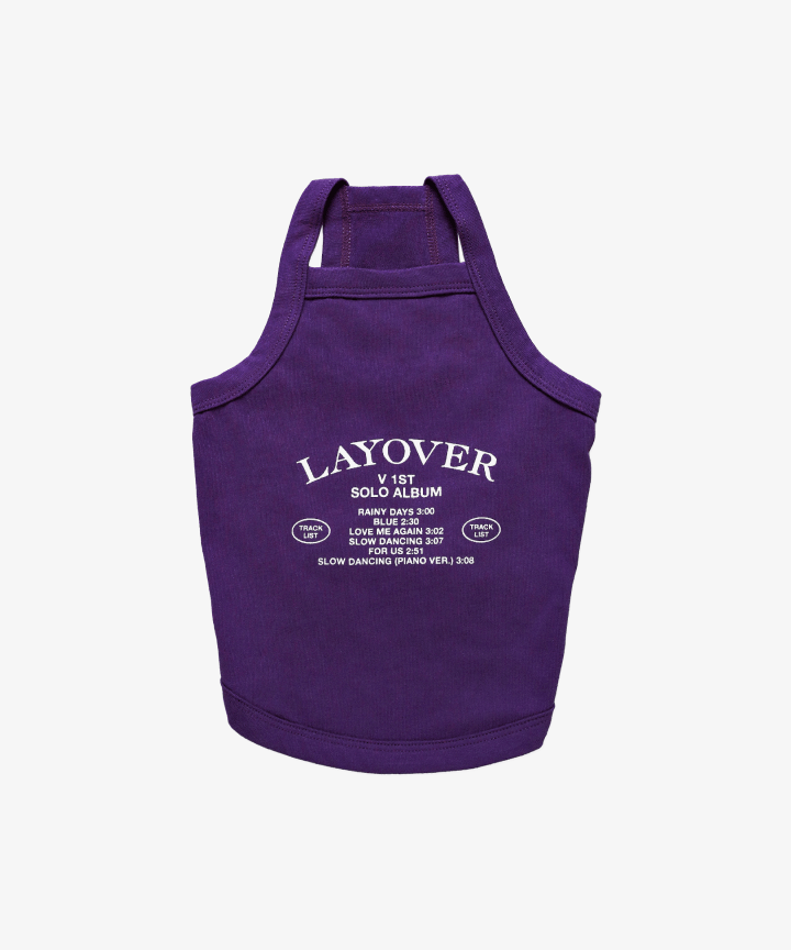 [BTS] V : Layover : Pet T-Shirt (Layover - Purple)