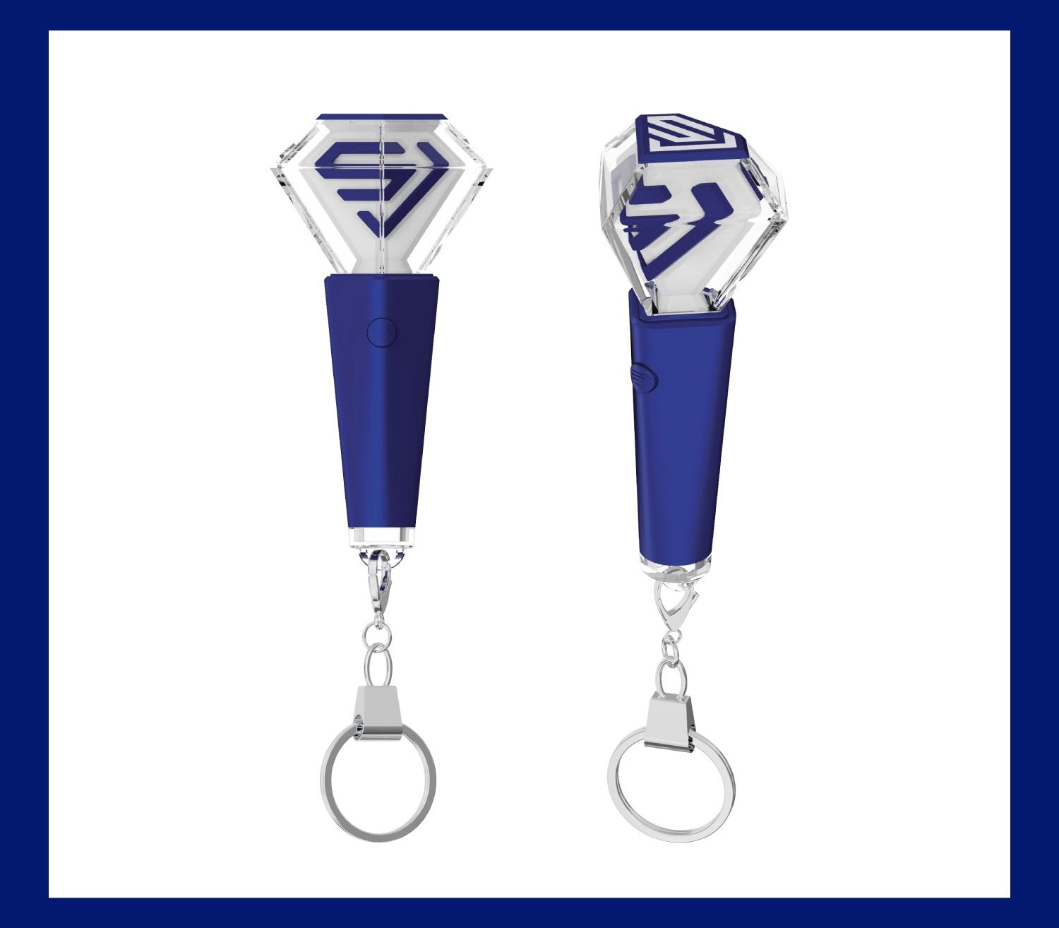 SUPER JUNIOR] Mini Official Fanlight Lightstick Keyring Special