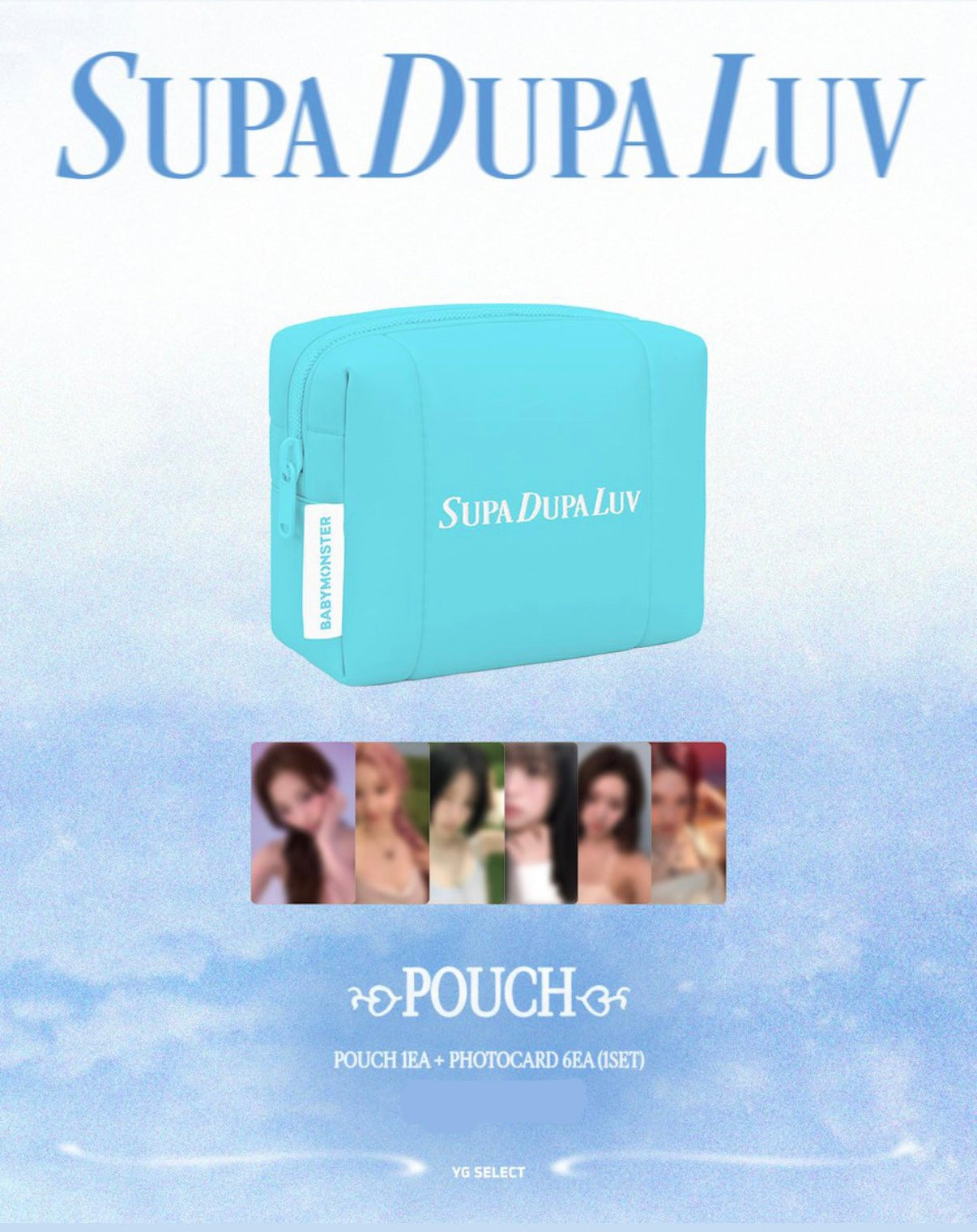 BABYMONSTER アヒョン トレカ MD SUPADUPALUV BABYMONSTER] We Go Up : Supa Dupa Luv : MD – krmerch