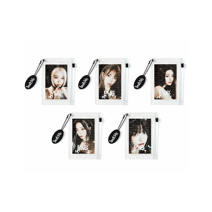 [LE SSERAFIM] 2025 TOUR : EASY CRAZY HOT : Photocard Pouch Set