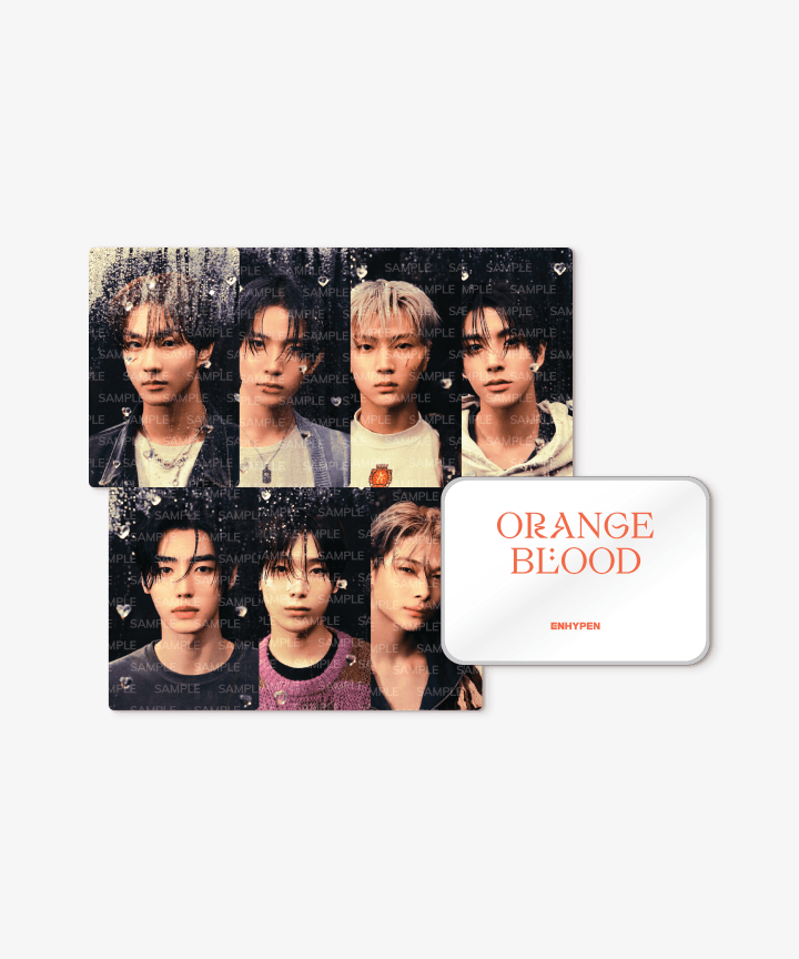 [ENHYPEN] Orange Blood : Photocard & Tincase Set