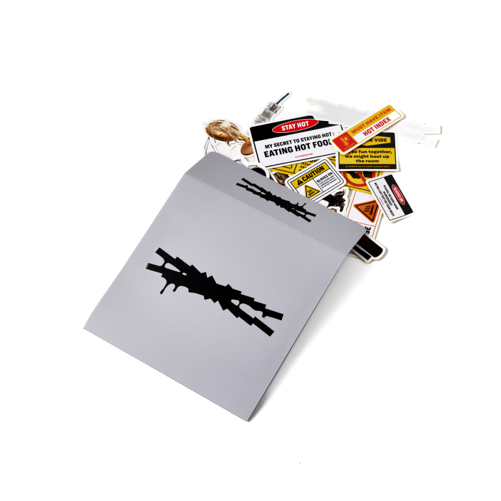 [LE SSERAFIM] 2025 S/S Pop Up : Hot : Sticker Set