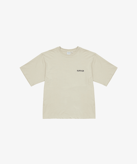 [SEVENTEEN] Follow : S/S T-Shirt (Beige)