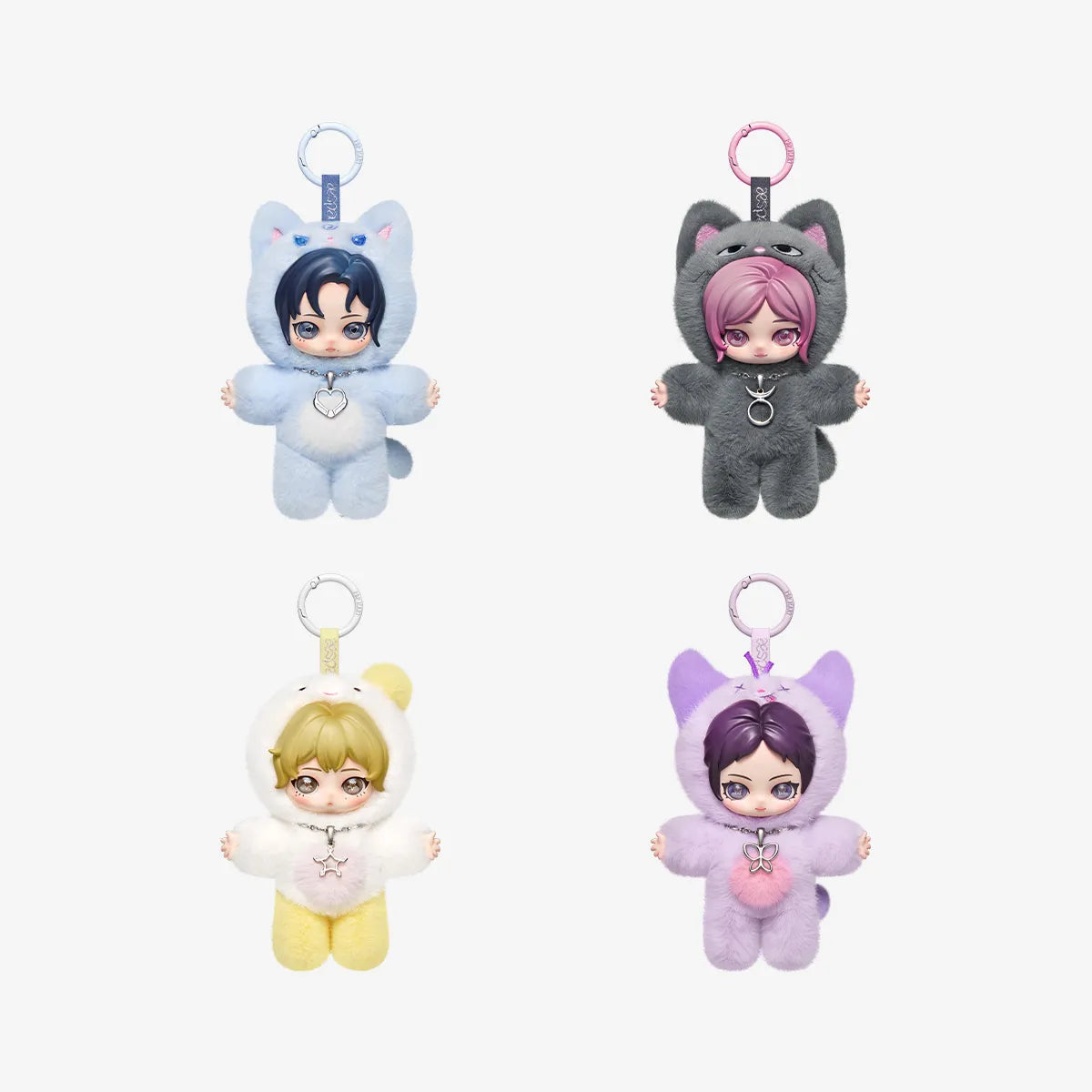[AESPA] Fluffy Club Series Vinyl Plush Doll Pendant