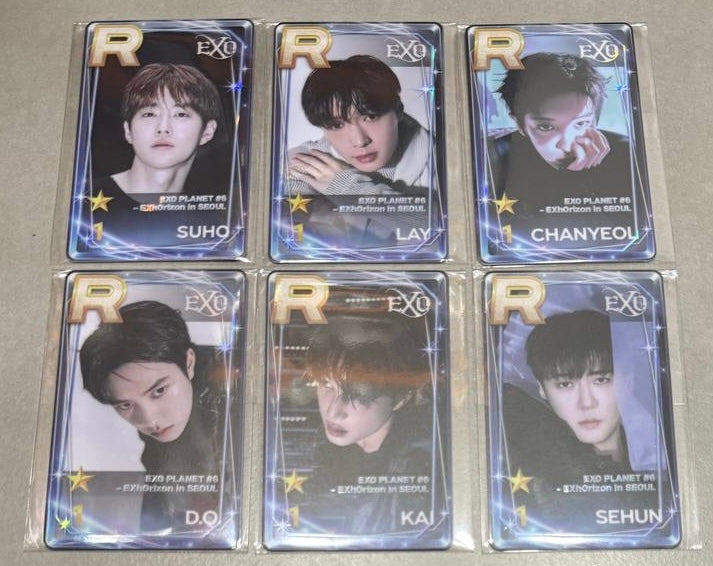 [LUCKY DRAW EVENT] [EXO] EXO Planet #6 : EXhOrizon in SEOUL Superstar Photocard