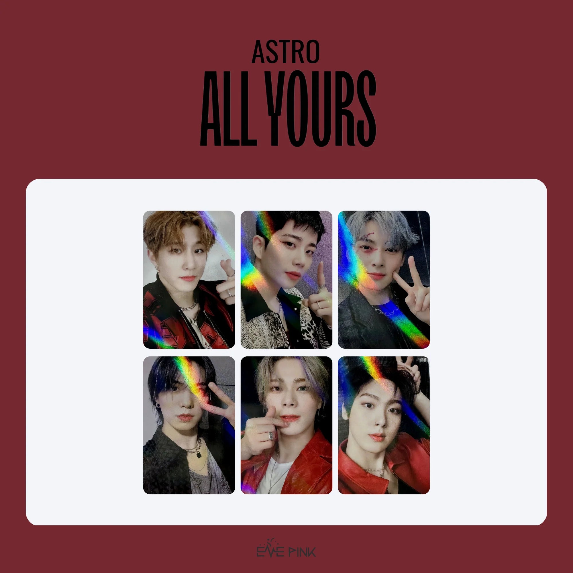 ASTRO ウヌ all yours cafe void トレカ セット