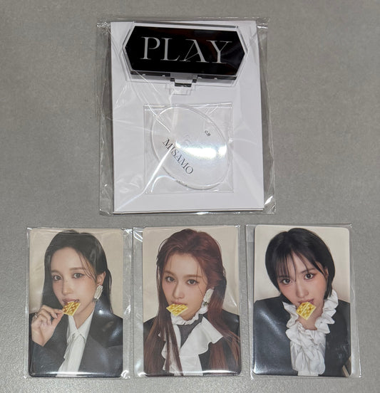 [LUCKY DRAW EVENT] [TWICE] Misamo : Play : JYP Japan POB Photocard